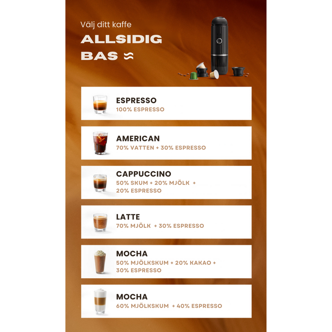 Cafiro kaffebryggare - Earthy Brown