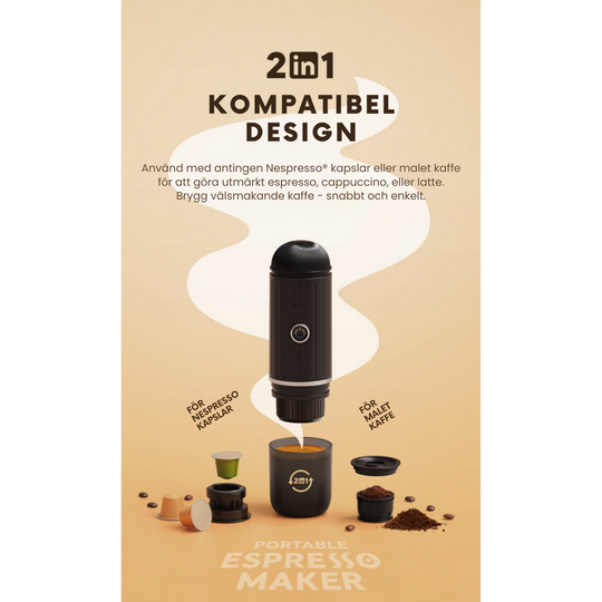 Cafiro kaffebryggare - Earthy Brown